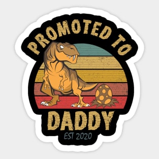 PROMOTED TO DADDY 2020 CO Sticker